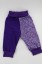 Bild von Pumphose Gr. 68 Sweat Violett sprenkel